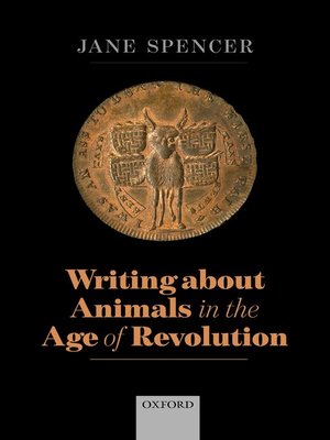 cover image of Writing About Animals in the Age of Revolution
